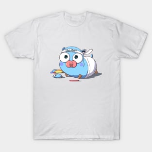 Golang Gopher Go Defer T-Shirt